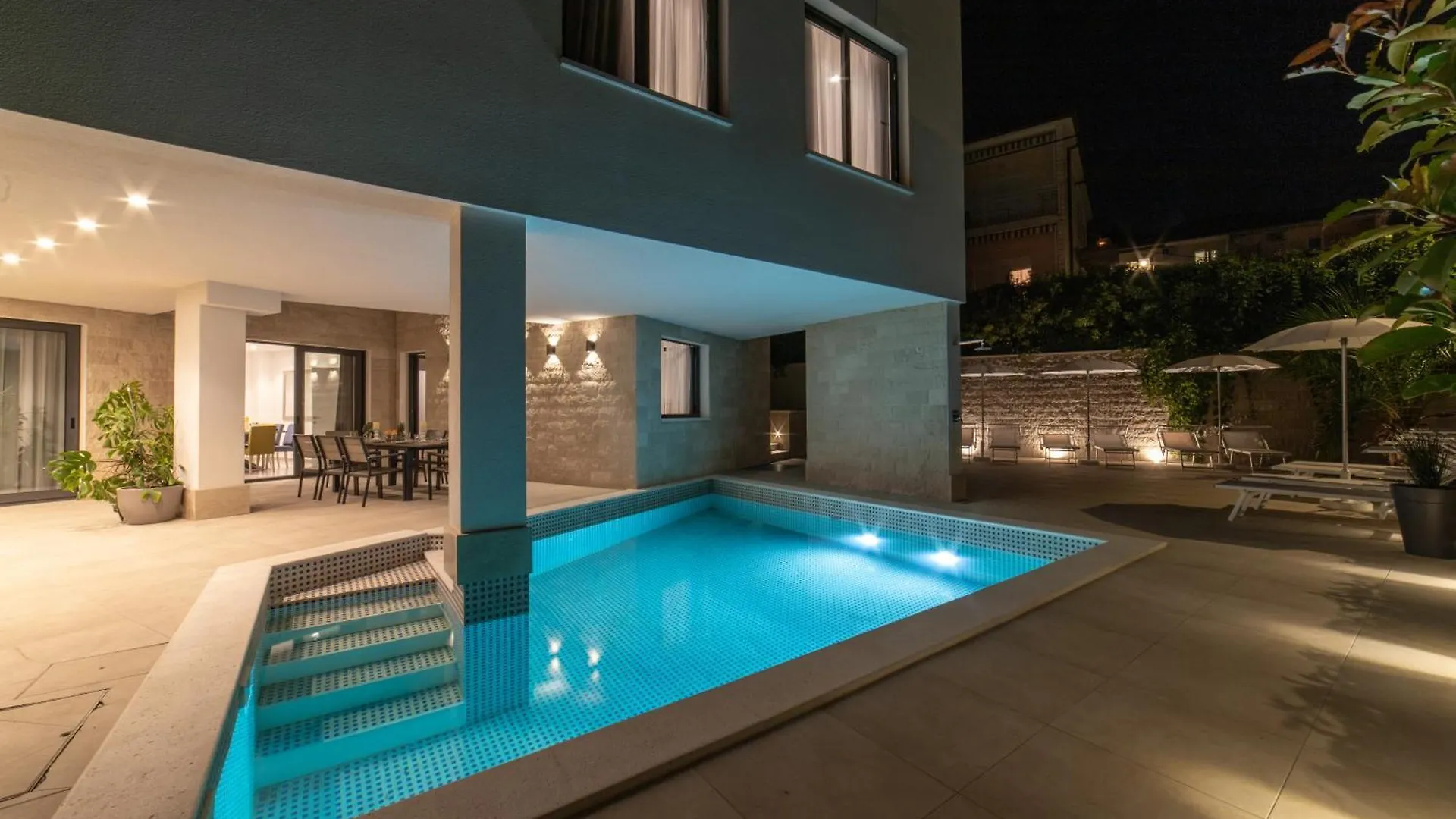 Luxury Villa Close To The Beach With Pool Abeona Trogir Croatia