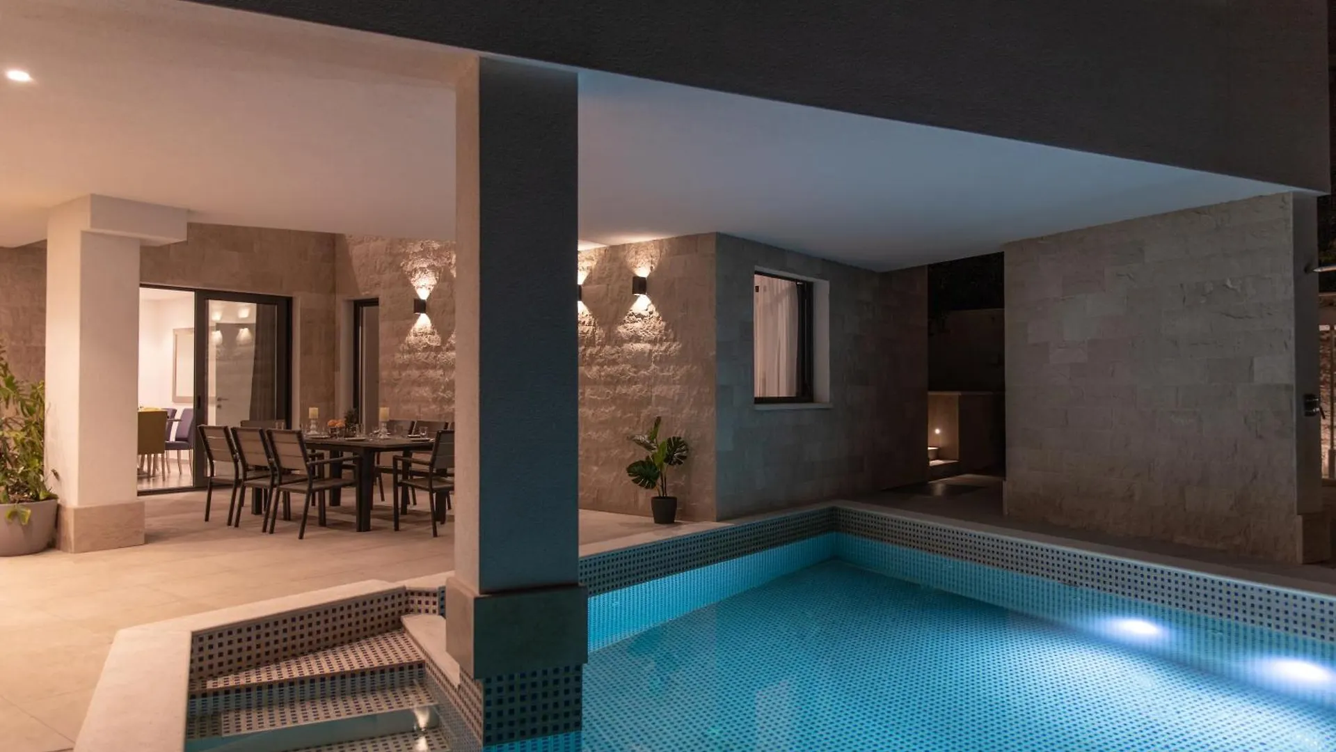 Luxury Villa Close To The Beach With Pool Abeona Trogir 0*,  Croatia